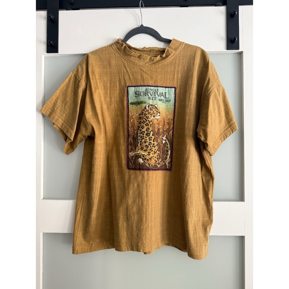 Y2K Ultra Pink “Jungle Survival” Graphic Tee